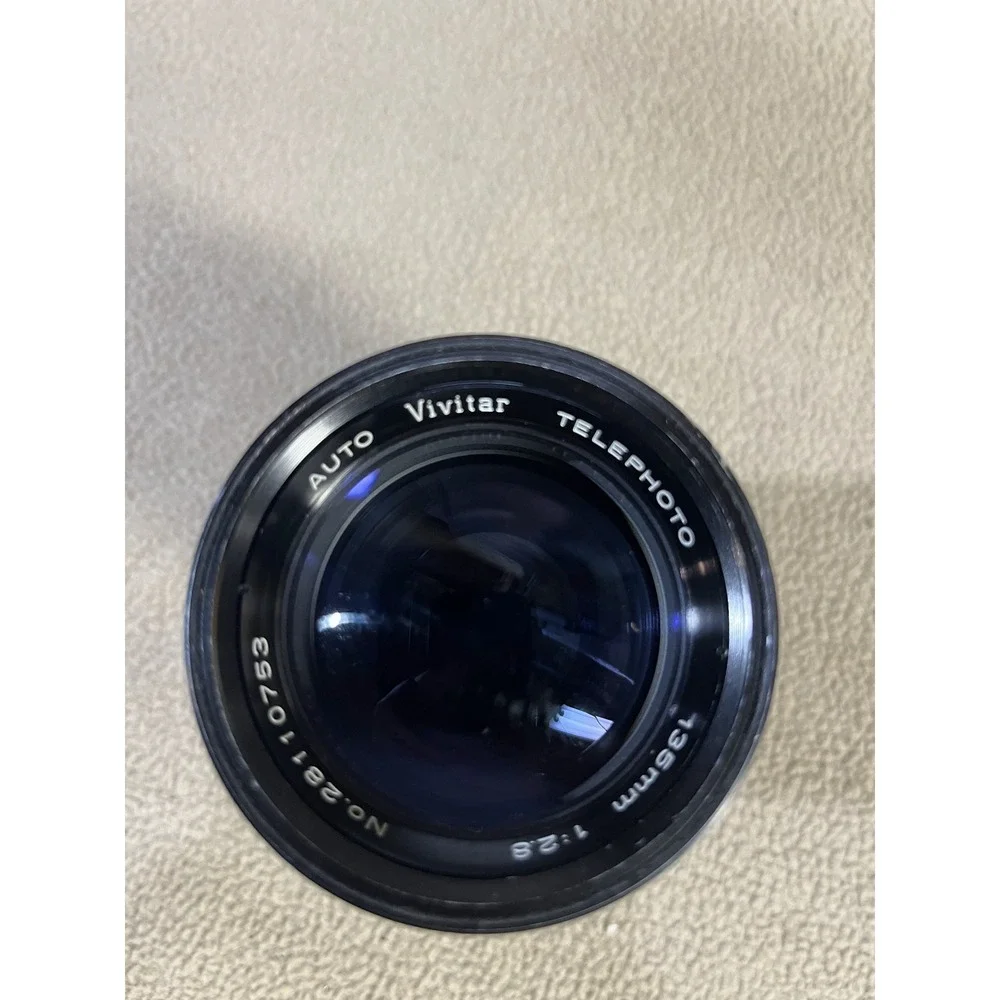 Vivitar Auto Telephoto 135mm f2.8 Vintage‎ M42 Mount Prime Lens No. 28110753